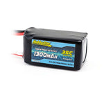 HobbyStar 1300mAh 22.2V, 6S 35C LiPo Battery