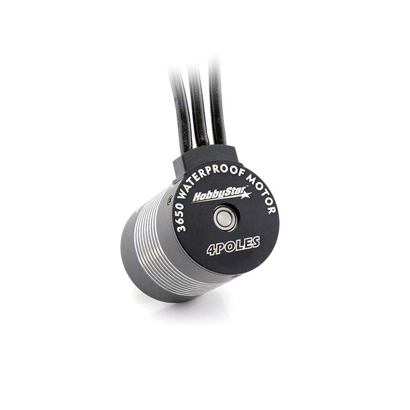 HobbyStar 3650 V2 4-Pole Waterproof Brushless Sensorless Motor