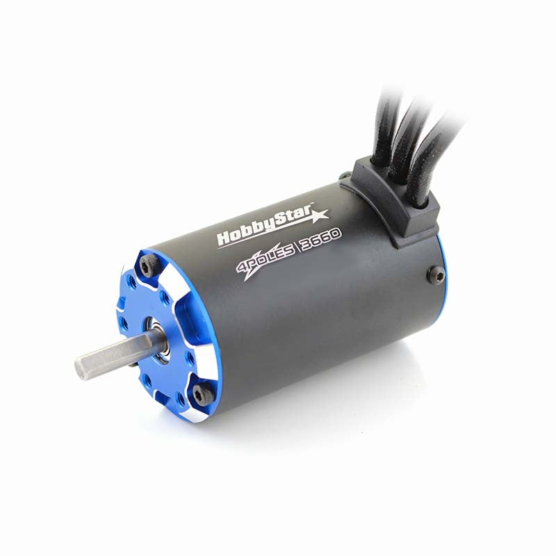 HobbyStar 3660 V2 4-Pole Brushless Motor, Temperature Protection