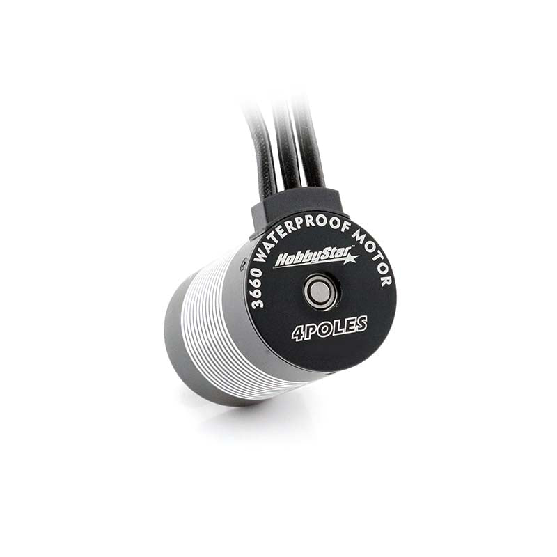 HobbyStar 3660 4-Pole Waterproof Brushless Sensorless Motor