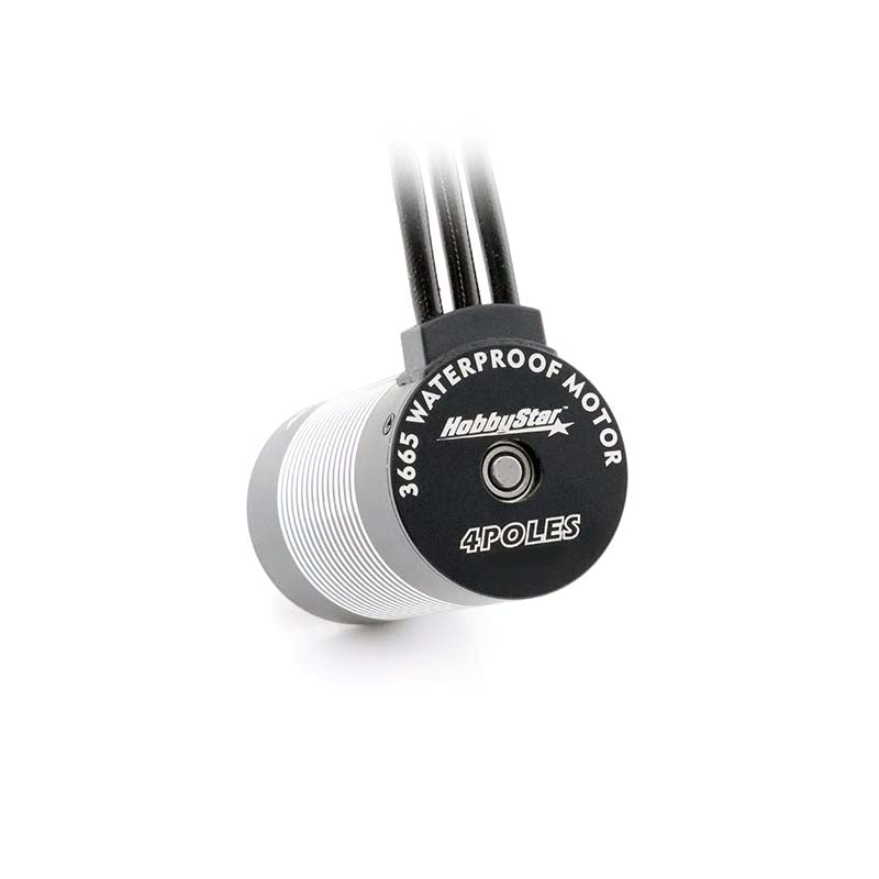 HobbyStar 3665 4-Pole Waterproof Brushless Sensorless Motor