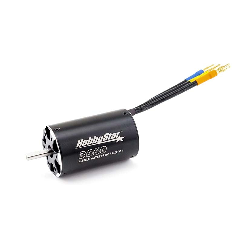 HobbyStar 3660 4-Pole Waterproof Brushless Sensorless Motor for Boats