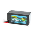 HobbyStar 5000mAh 14.8V, 4S 100C Hardcase