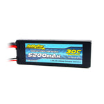 HobbyStar 5200mAh 7.4V, 2S 30C Hardcase LiPo Battery