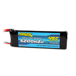 HobbyStar 5200mAh 7.4V, 2S 45C LiPo Battery