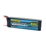 HobbyStar 6200mAh 7.4V, 2S 50C LiPo Battery