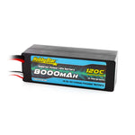 HobbyStar 8000mAh 14.8V, 4S 120C Hardcase LiPo Battery, Low IR