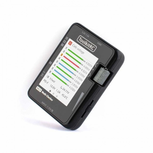 ToolkitRC MC8 Battery Checker, LCD Display