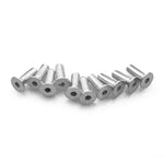HobbyStar Aluminum Flat Head Screw, 10-pack
