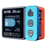 SKYRC B6 Neo 200W DC Smart Charger With DC/PD Dual Input. Optimized for Lipo Charging: Charges 1s-6s Lipo batteries, perfect for RC cars and drones.