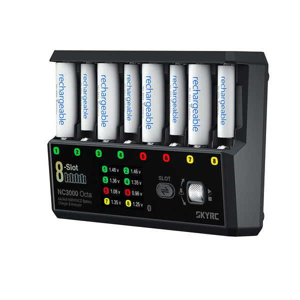 SKYRC NC2500 Pro NiMH NiCd LCD Smart Battery Charger for AA AAA Batteries 3in1 e SKYRC NC2500 Pro NiMH NiCd LCD Smart Battery Charger for AA AAA Batteries 3in1 e