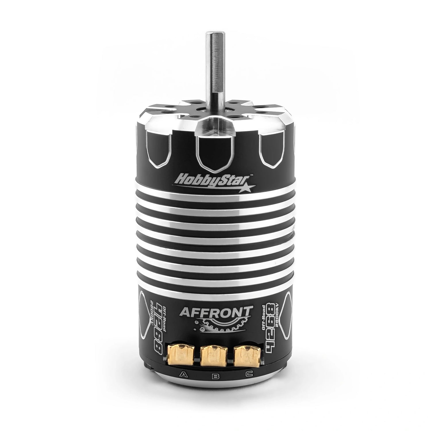 HobbyStar Affront 4268 4-Pole Brushless Sensored Motor For Off-Road 1/8 Scale