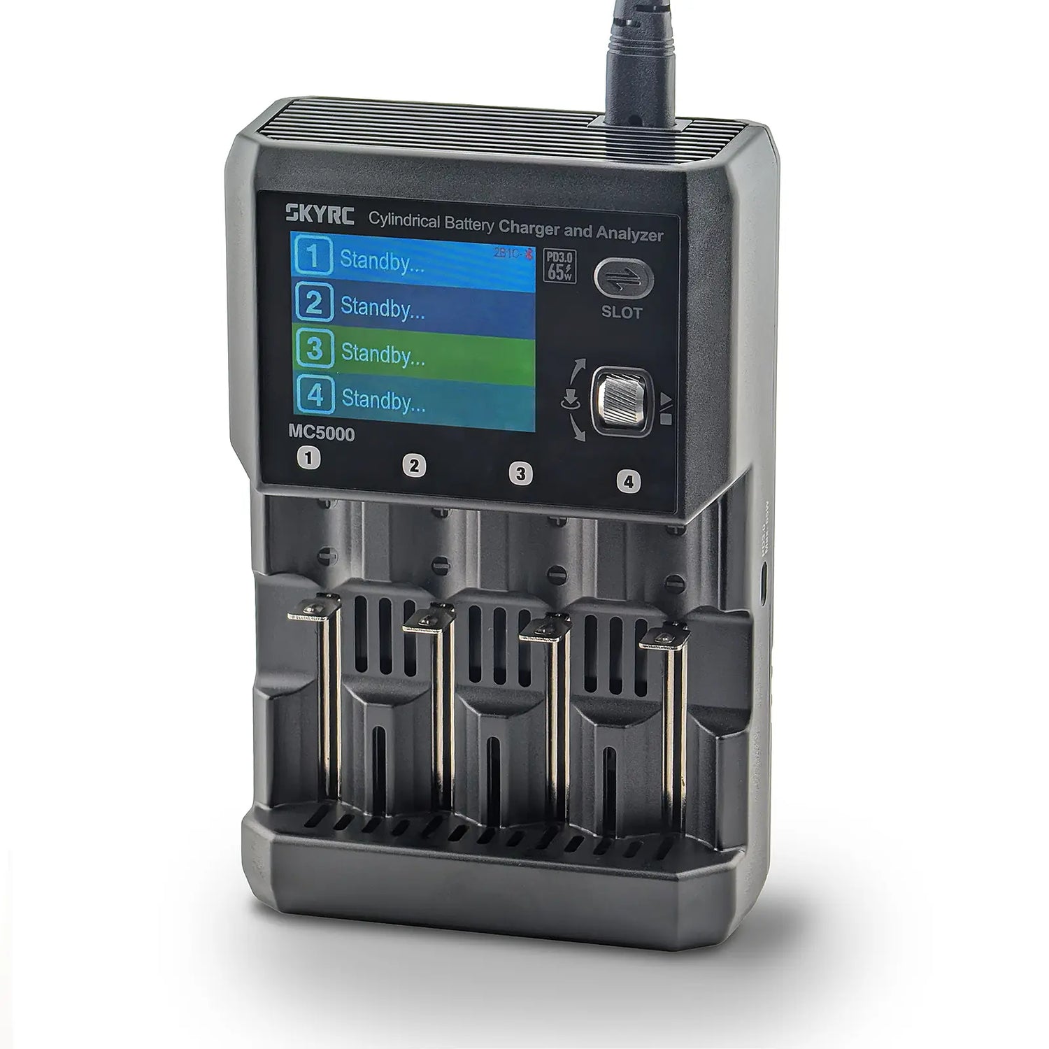 SKYRC MC5000 Cylindrical Battery Charger and Analyzer (AA/AAA/18650)
