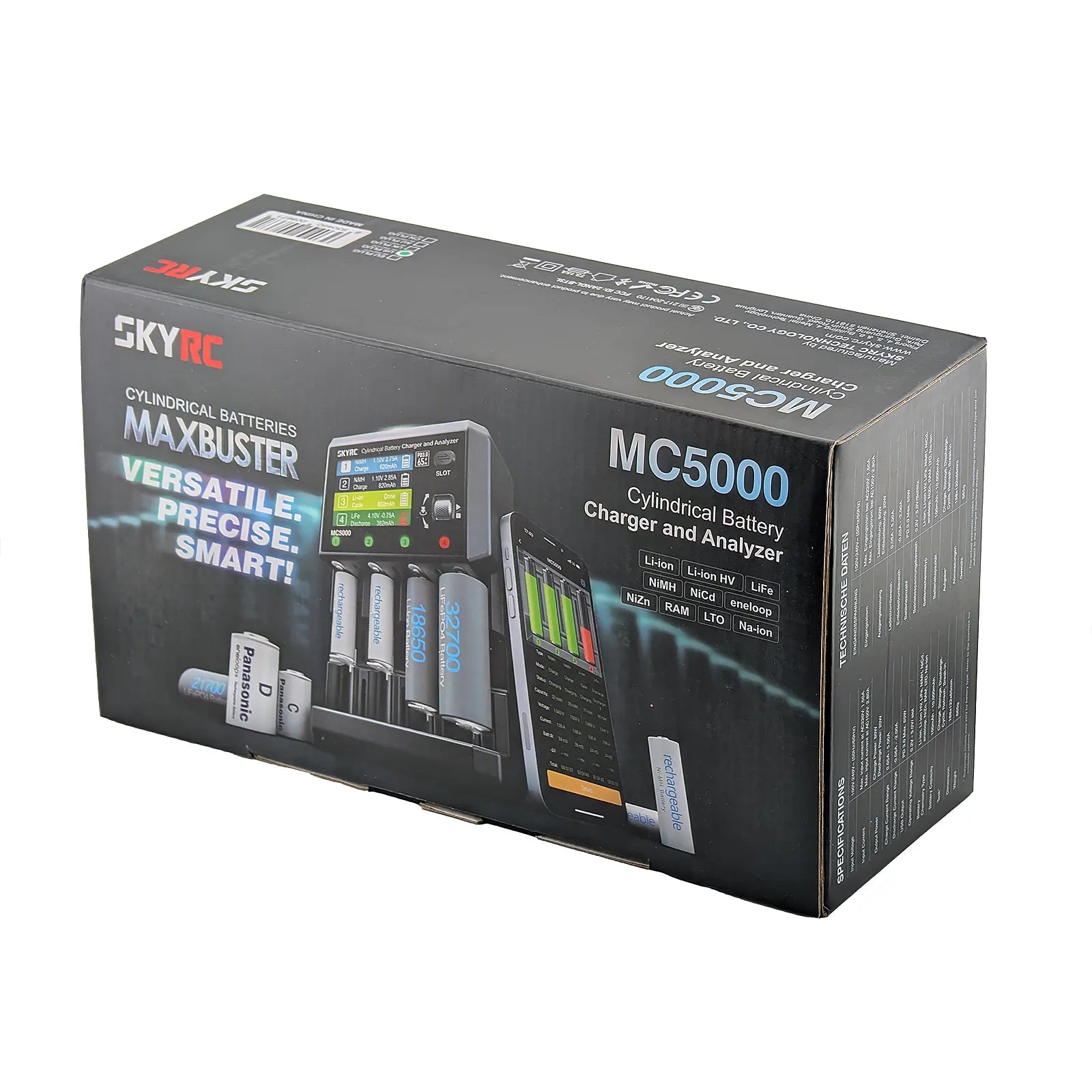 SKYRC MC5000 Cylindrical Battery Charger and Analyzer (AA/AAA SKYRC MC5000 Cylindrical Battery Charger and Analyzer (AA/AAA
