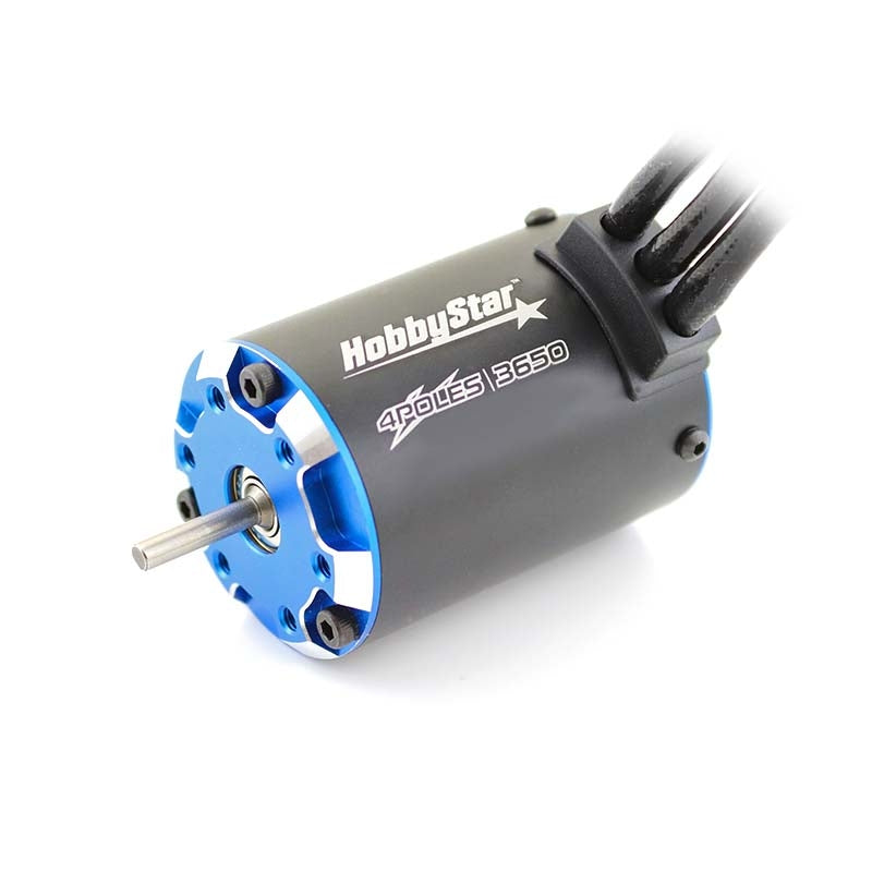 HobbyStar 3650 V2 4-Pole Brushless Motor, Temperature Protection