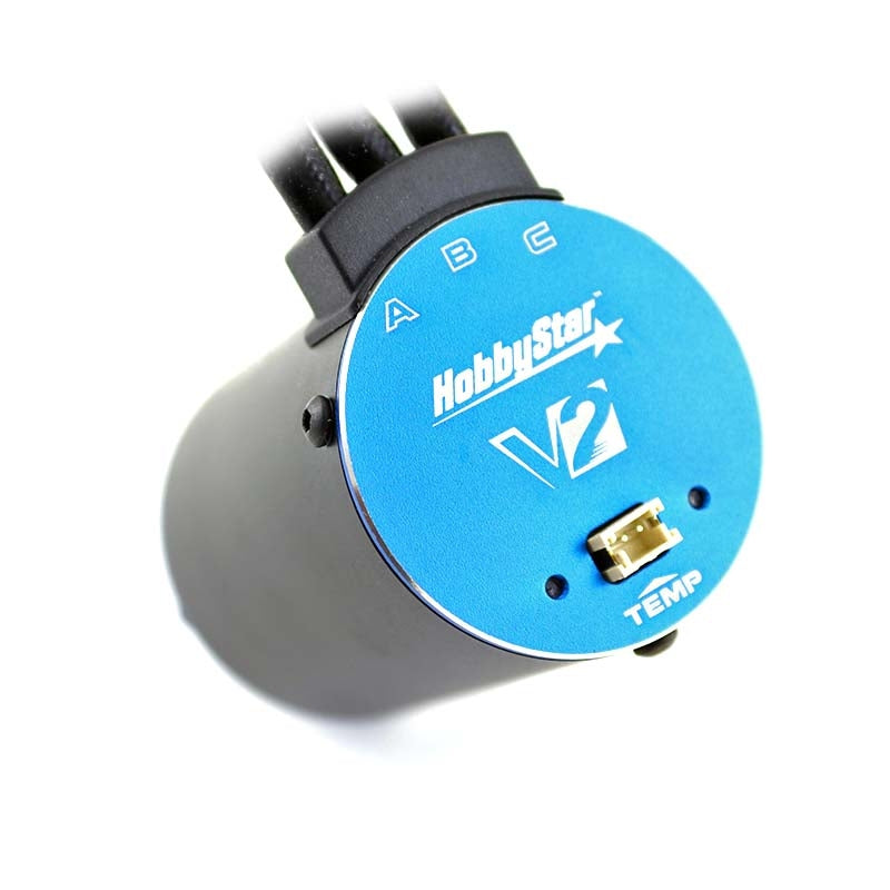 HobbyStar 3665 V2 4-Pole Brushless Motor, Temperature Protection