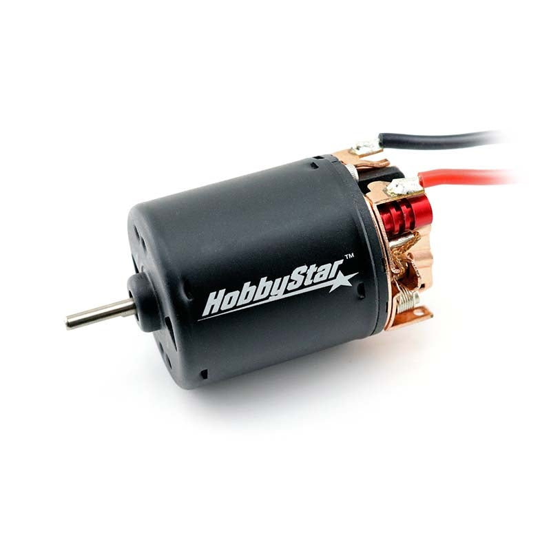 HobbyStar 540 Waterproof Brushed Crawler Motor, 5-Slot