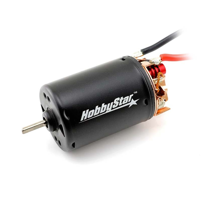 HobbyStar 550 Waterproof Brushed Crawler Motor, 5-Slot