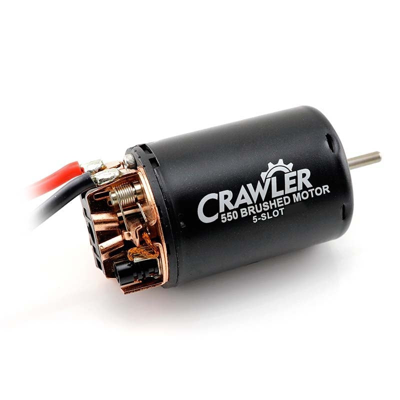 HobbyStar 550 Waterproof Brushed Crawler Motor, 5-Slot