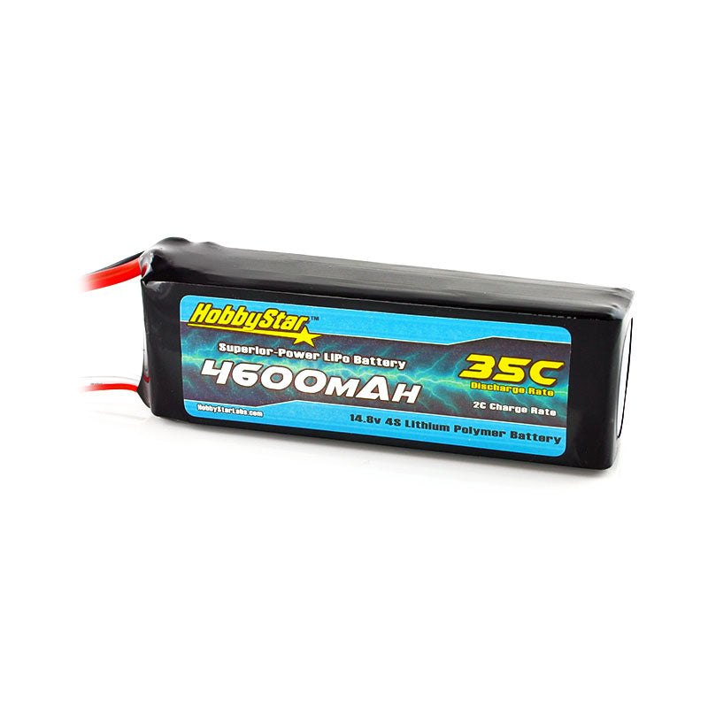 HobbyStar 4600mAh 14.8V, 4S 35C LiPo Battery