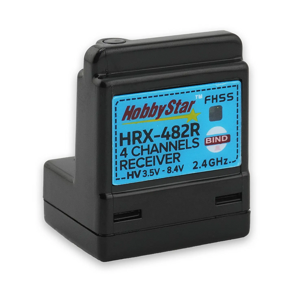 HobbyStar HRX-482R 2.4GHz 4ch. FHSS-4 FHSS-3 Receiver Sanwa