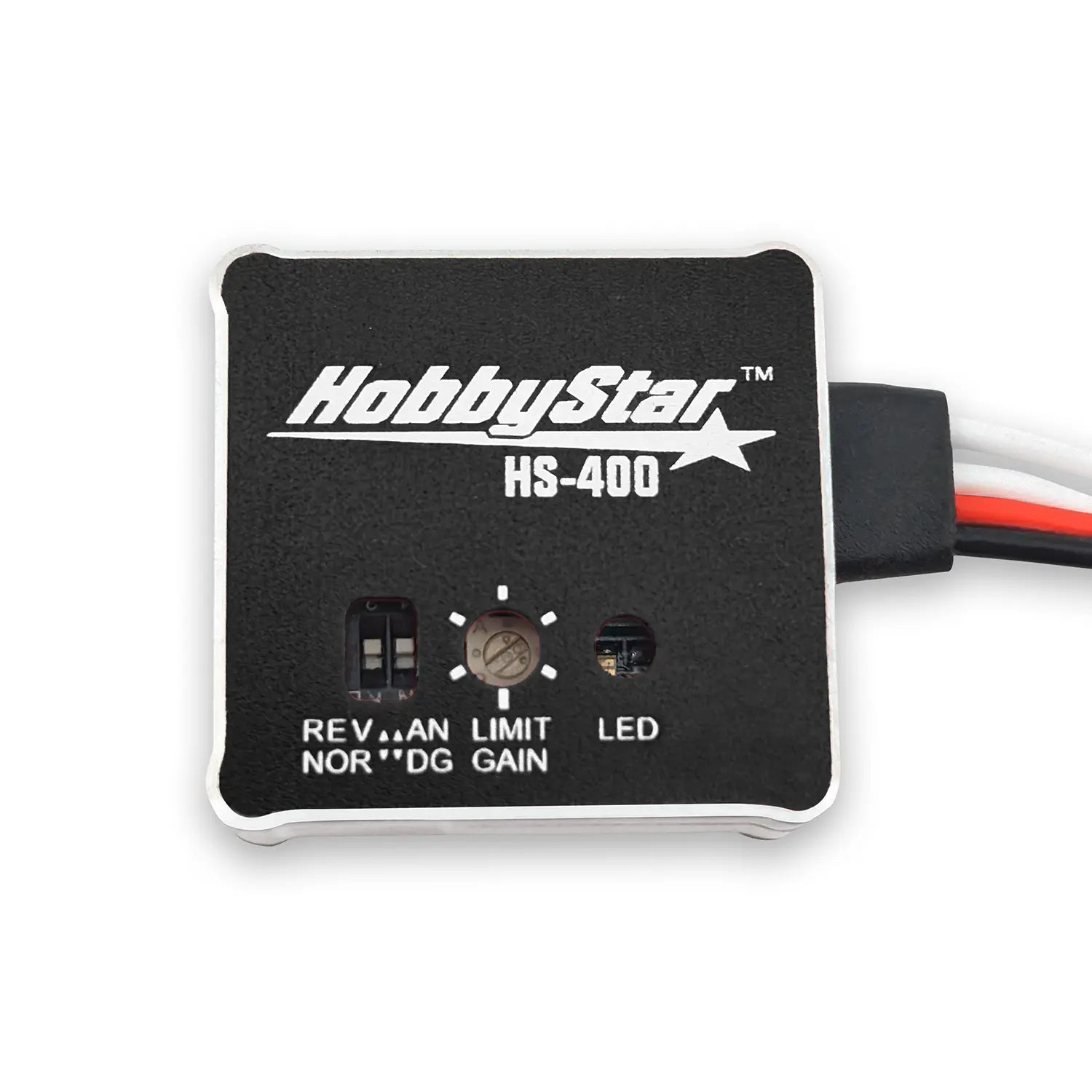 HobbyStar HS-400 Gyro, Adjustable Stability Control System, Drift-Assist