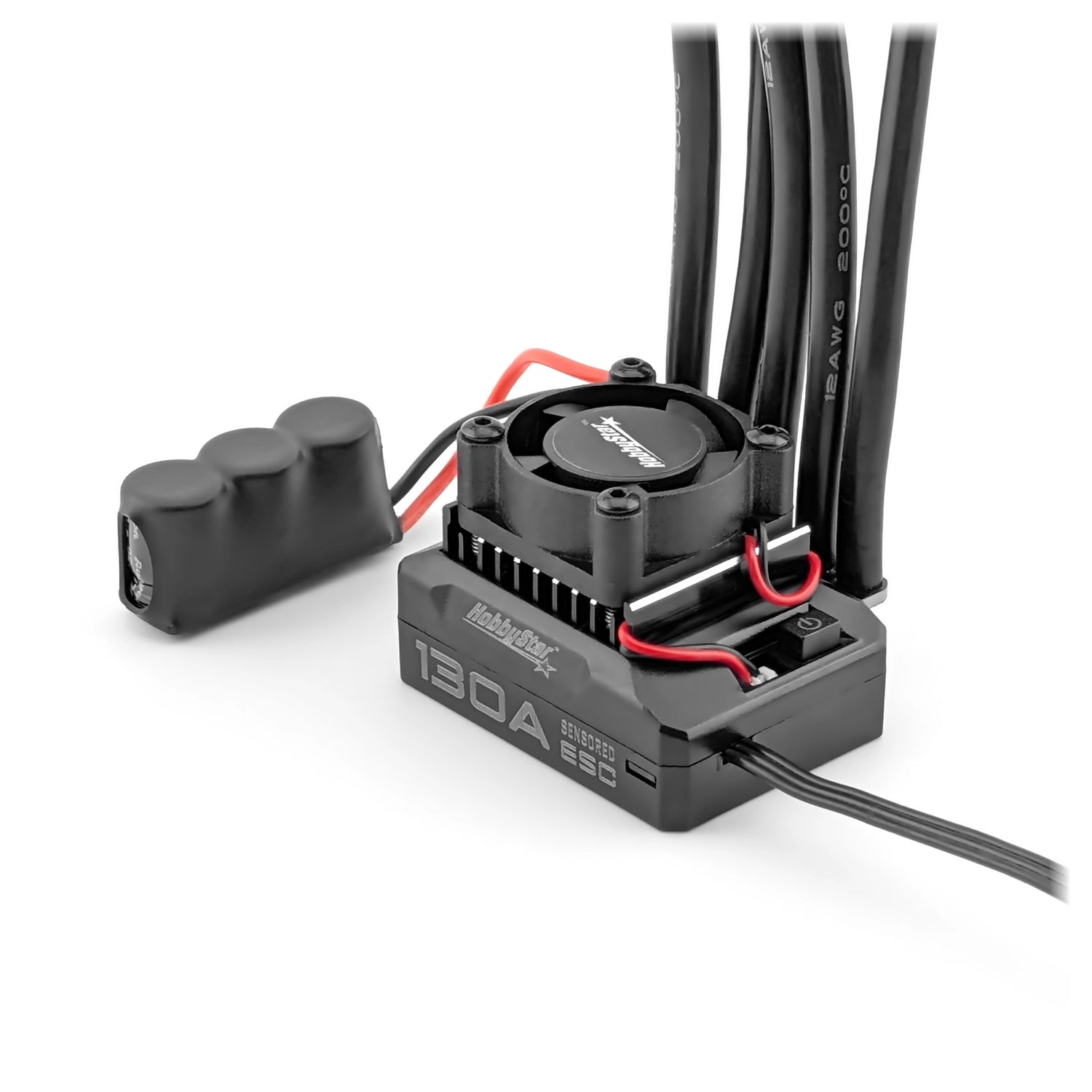 HobbyStar V3 130A Sensored Brushless ESC for 380/390/540 Motors