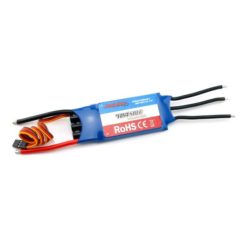 HobbyStar 70A Brushless Aircraft ESC, 5A SBEC