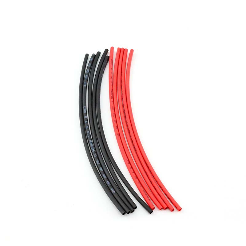 HobbyStar Heat-Shrink Tubing, Red and Black