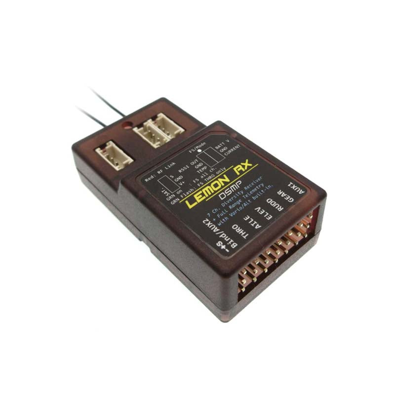 Lemon RX 7ch. Full-Range DSMX Telemetry System With Sensors LM0052, De ...