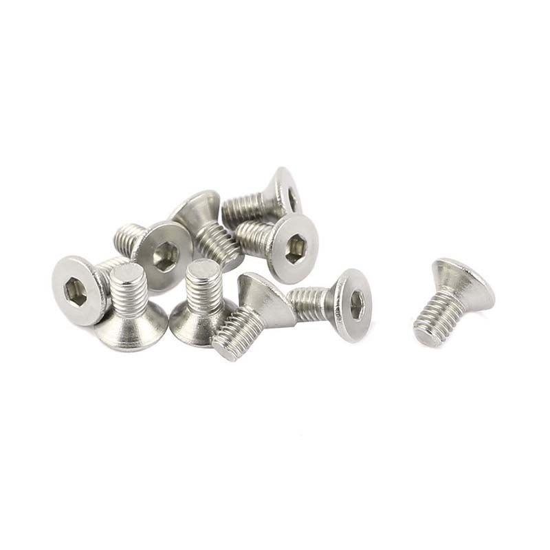 HobbyStar M3 Steel Screws, 10-pack