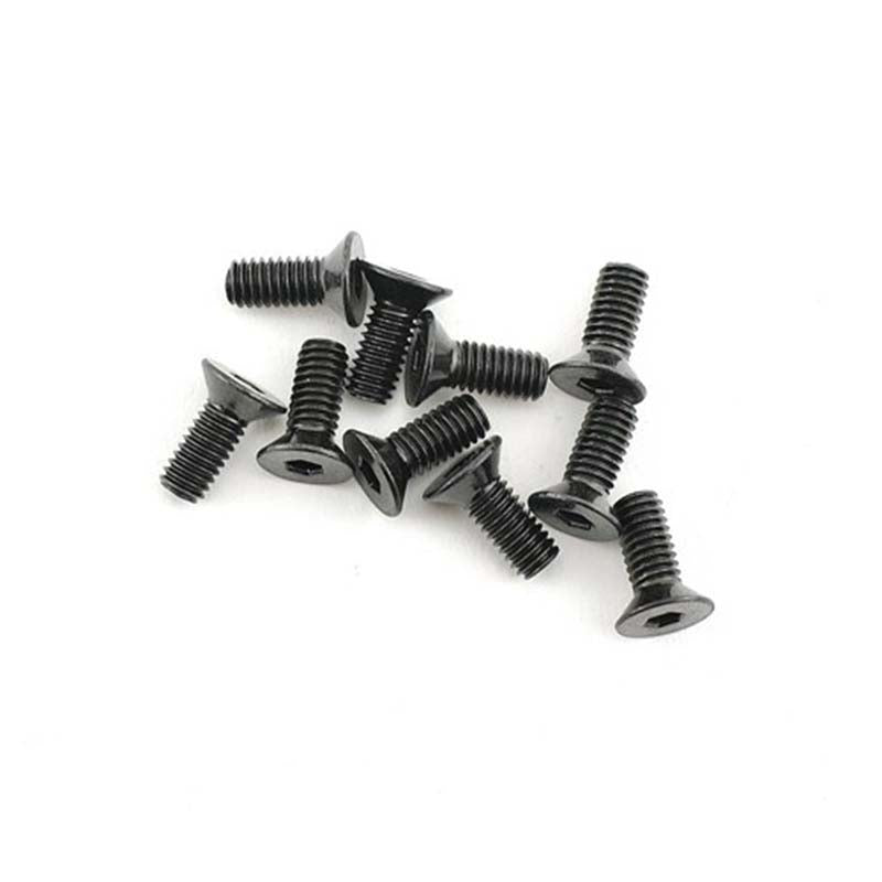 HobbyStar M4 Steel Screws, 10-pack