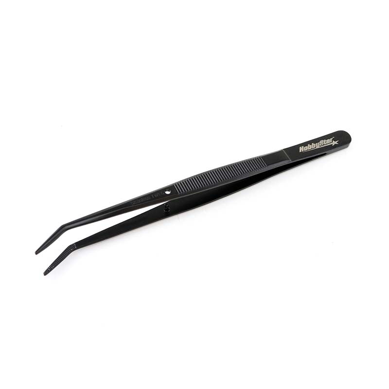 HobbyStar Precision Tweezers - Angled